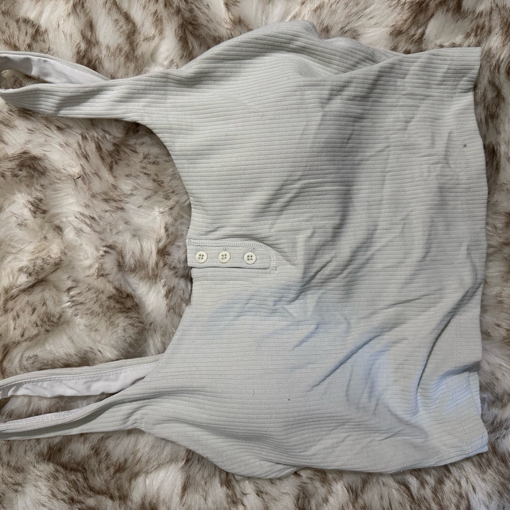 CRZ YOGA Ribbed Built in Bra Top